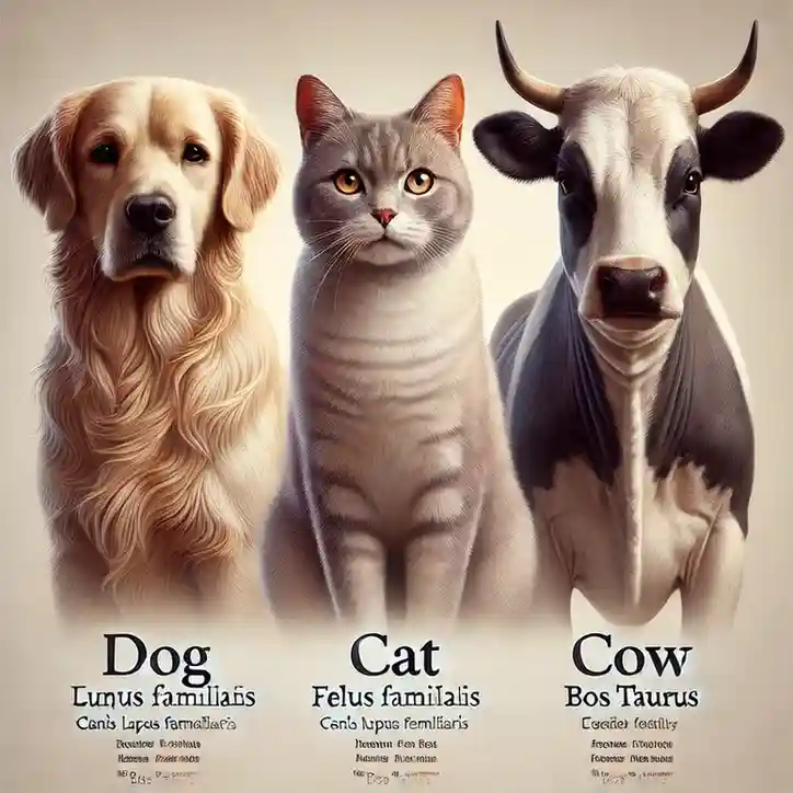 Animals Scientific Names list