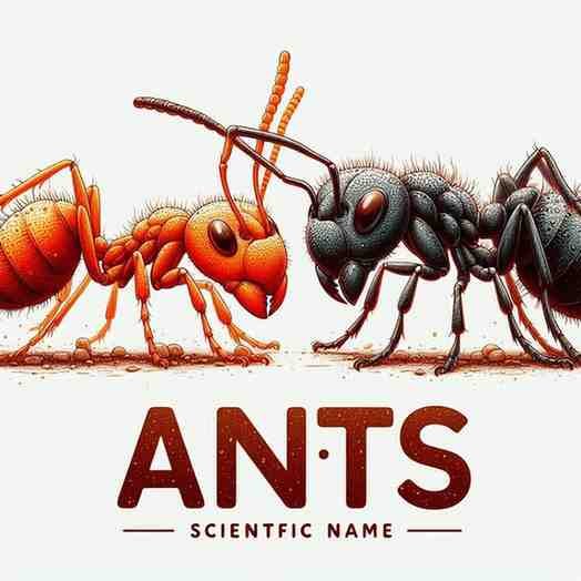Red and Black Ant Scientific Name And Classification