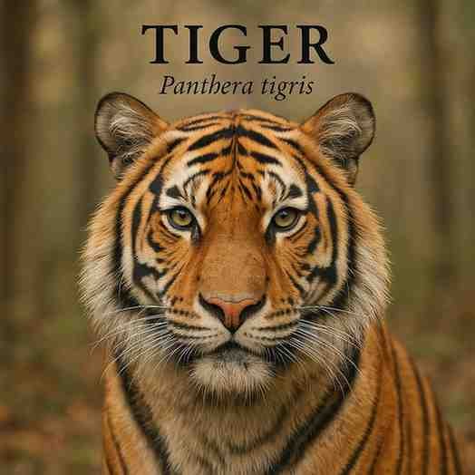 Tiger Scientific Name with Classification Guide