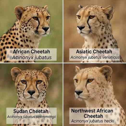 Cheetah Scientific Name, Genus, Meaning, and Classification