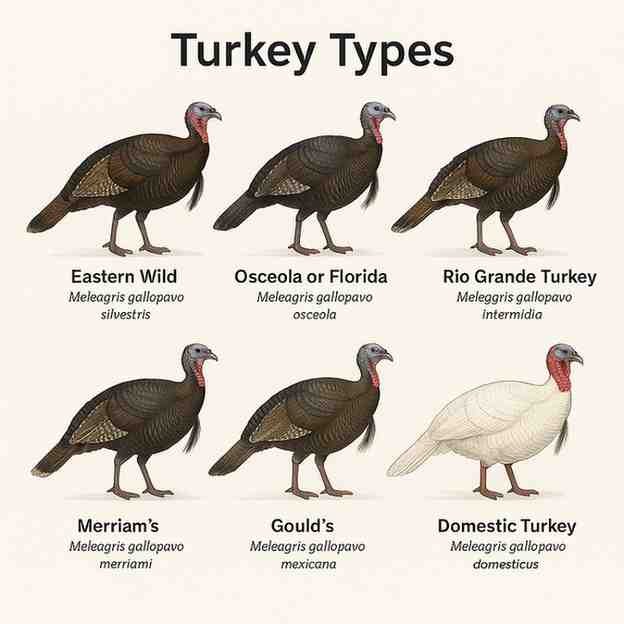 Turkey Scientific Name​, Genus, Meaning, Types, and Facts