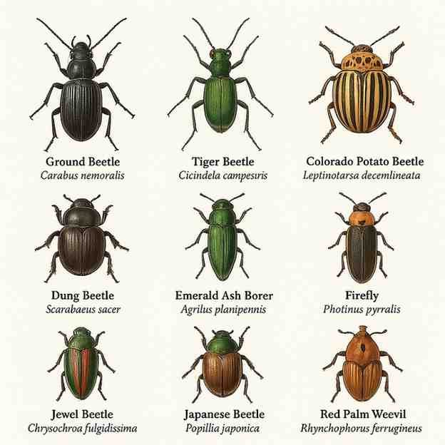 Beetle Scientific Name, Genus, Habitat, Diet, Types, and Facts