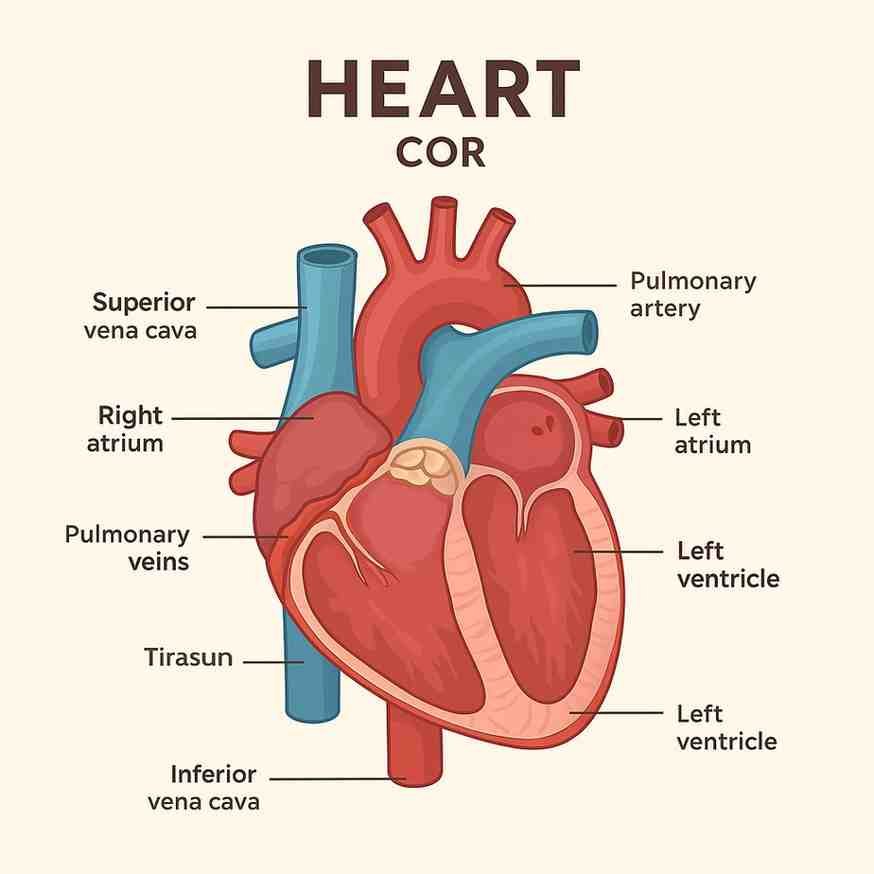 Heart Scientific Name, Parts, Shape, Function, and Symptoms