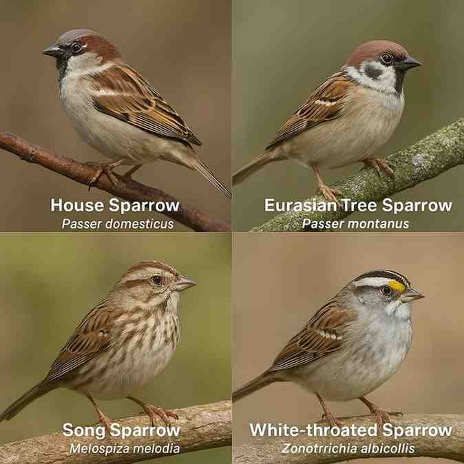 Sparrow Scientific Name, Genus, Habitat, Diet, and Types